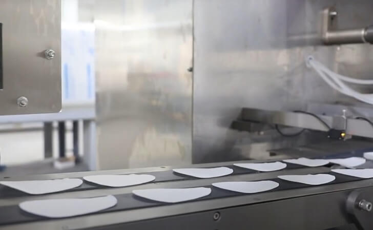 eye patches production line